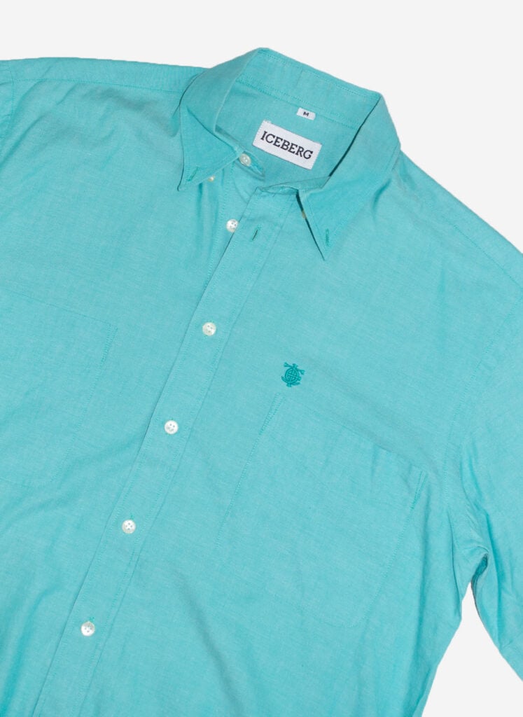 Vintage 90s Iceberg Kurzarmhemd