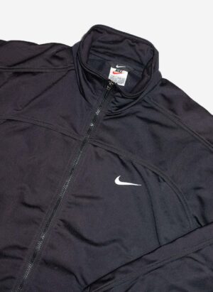 Vintage 90s Nike Trainingsjacke schwarz