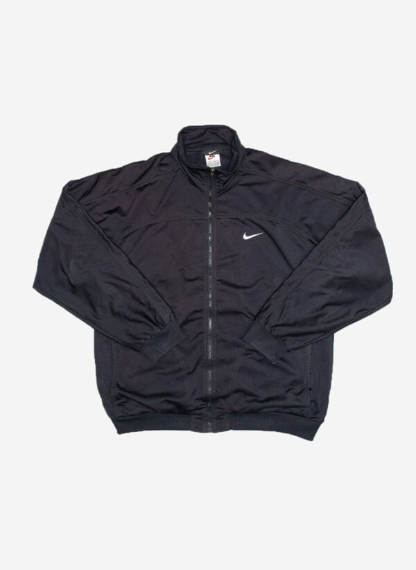 Vintage 90s Nike Trainingsjacke schwarz