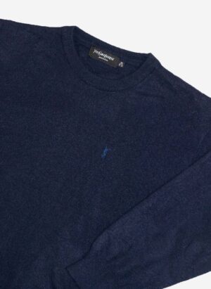 Vintage 90s Yves Saint Laurent Knitsweater navy