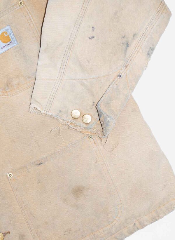 Vintage Carhartt workwear Jacke distressed – Bild 4