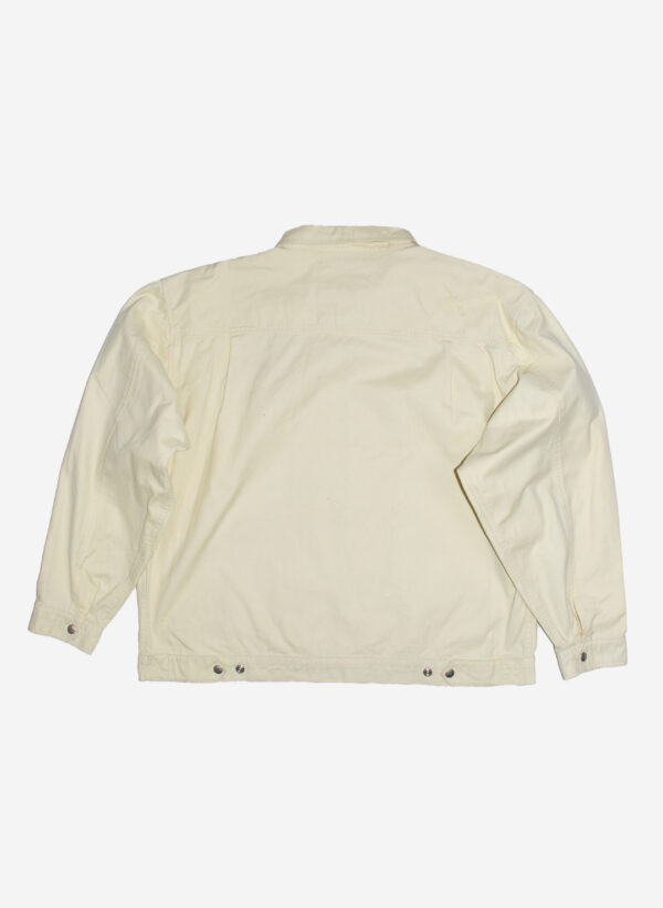 Vintage Harringtonjacke creme boxy – Bild 3