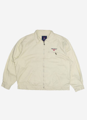 Vintage Harringtonjacke creme boxy