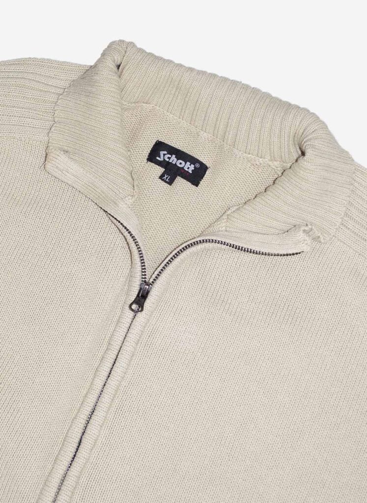 Vintage Schott Knit Zipper