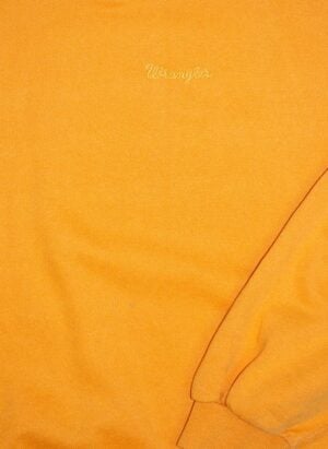 Vintage Wrangler Sweater orange