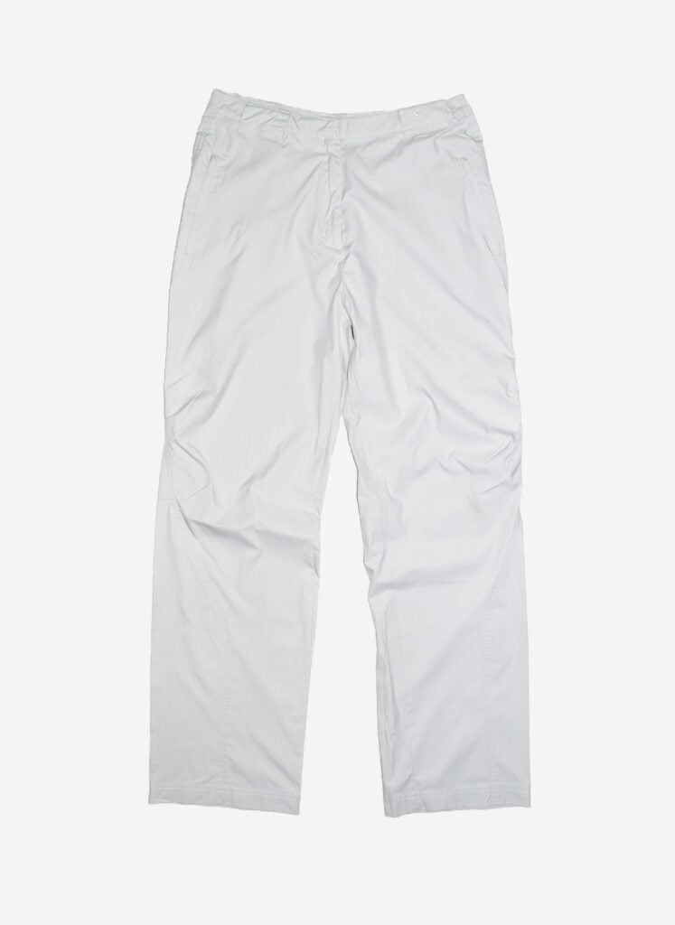 Vintage Y2K Nike Trackpants hellgrau