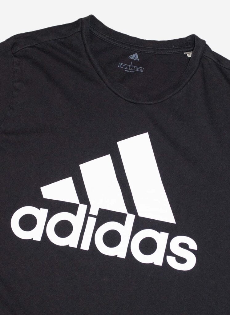 Adidas Big Logo T-Shirt schwarz