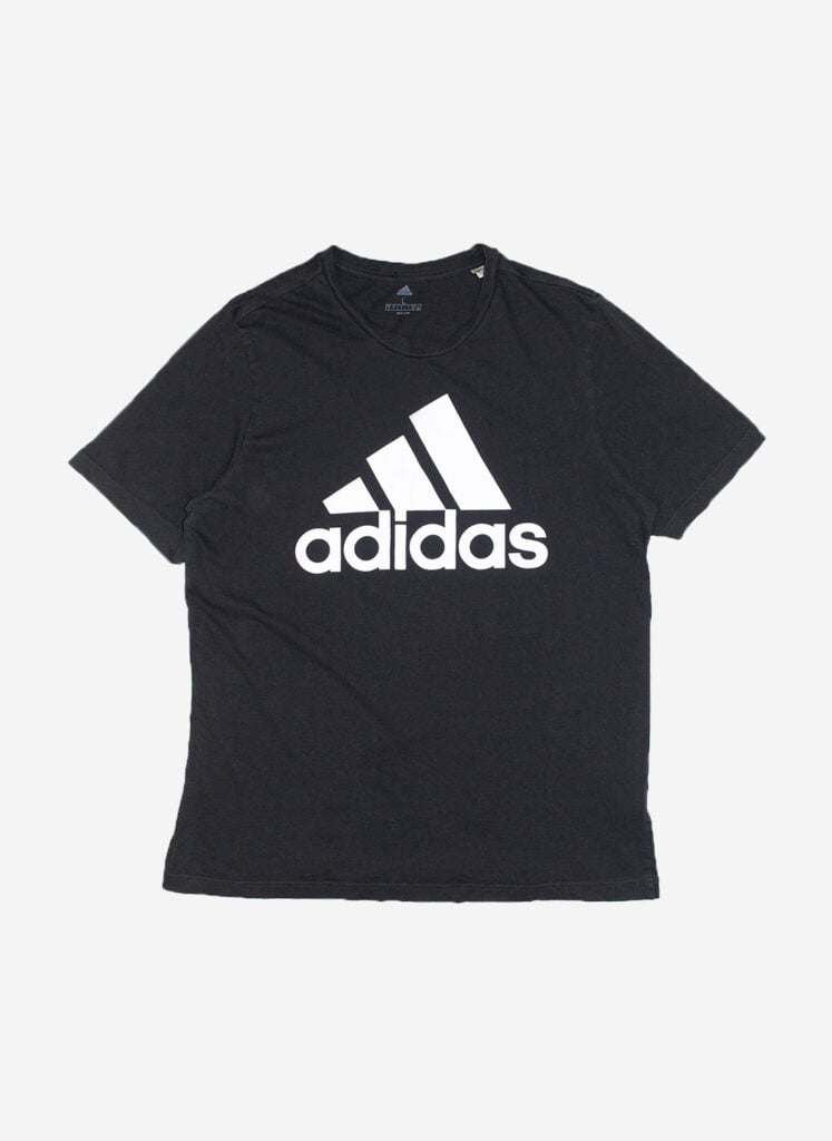 Adidas Big Logo T-Shirt schwarz
