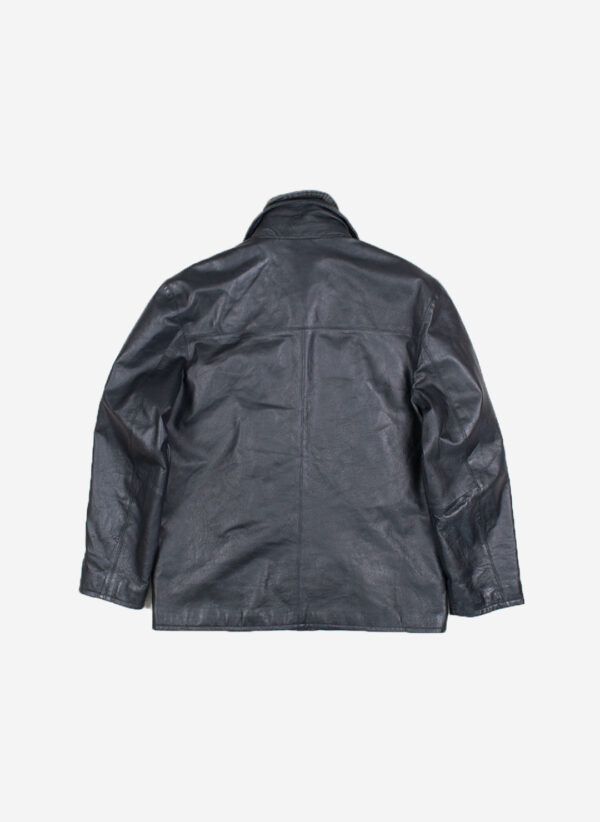 Angelo Litrico double layer Lederjacke schwarz – Bild 4