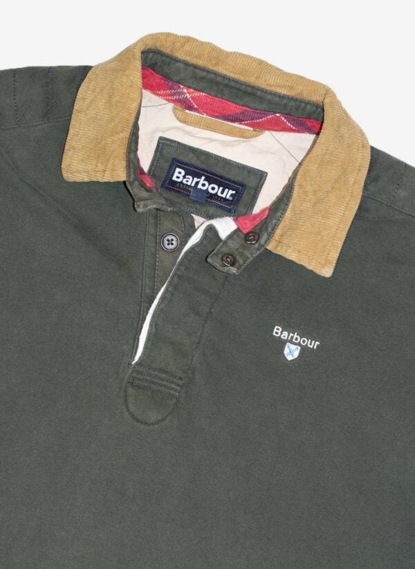 Barbour Rugbyshirt grün – Bild 2