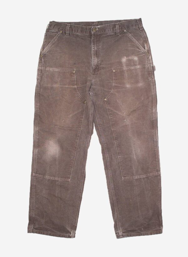 Carhartt doubleknee Carpenter braun faded – Bild 2