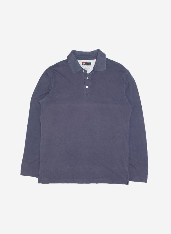 Diesel Polo Longsleeve navy faded