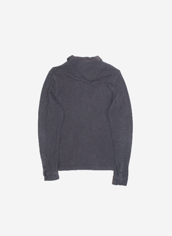 Fred Perry Polo Longsleeve grau – Bild 3