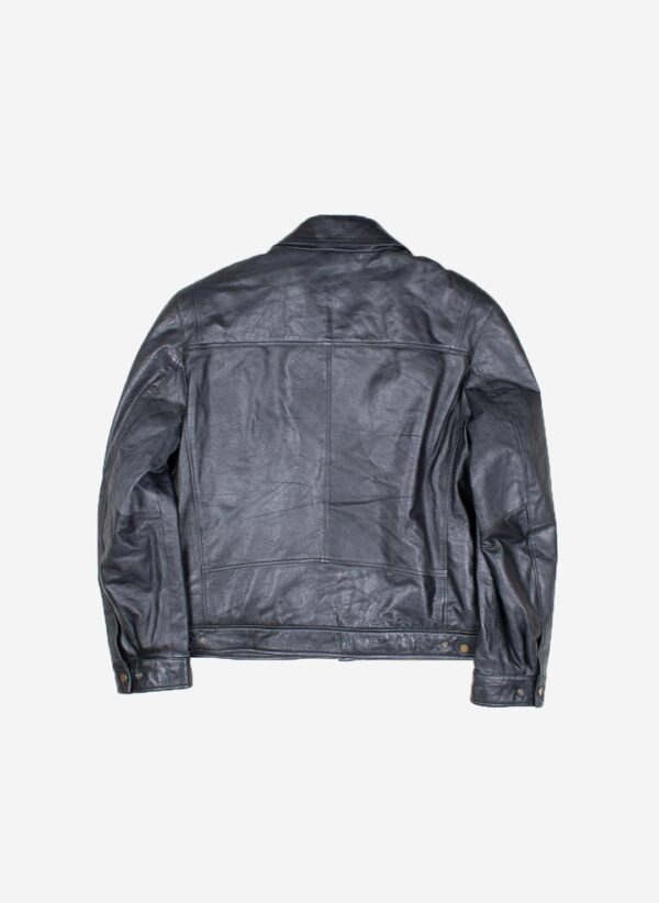 Lederjacke schwarz – Bild 3