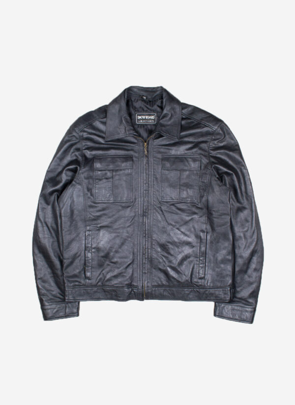 Lederjacke schwarz
