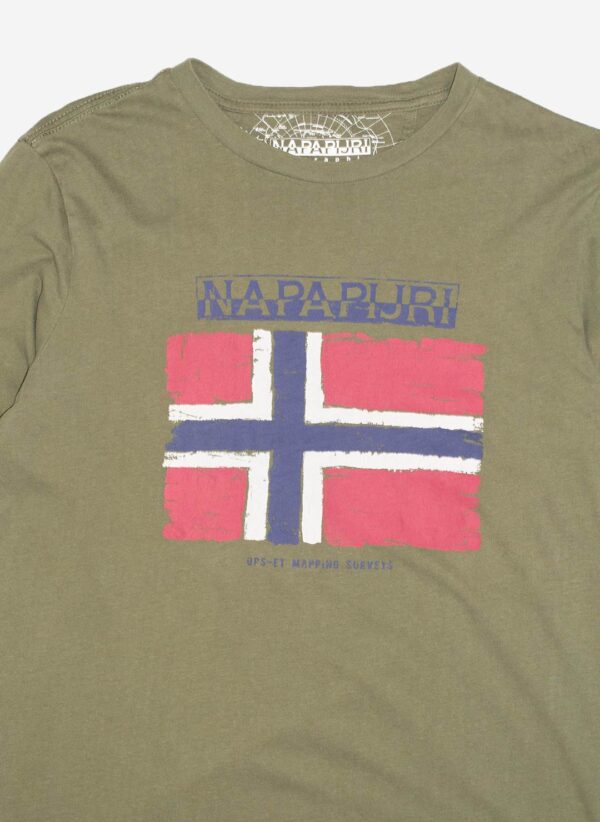 Napapijri Longsleeve oliv – Bild 2