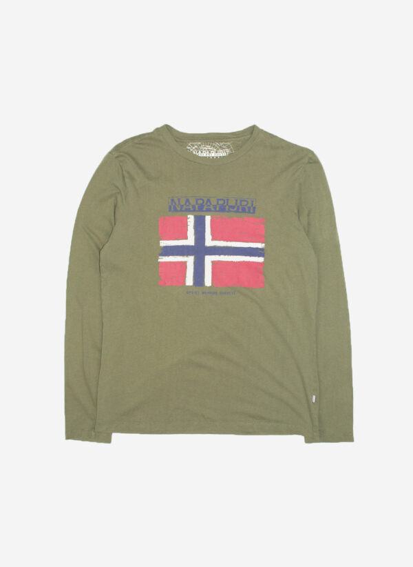 Napapijri Longsleeve oliv