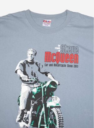 Steve McQueen Motorcycle Show T-Shirt