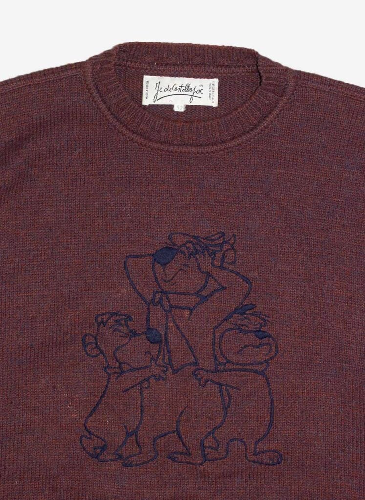 Vintage 80s Jean Charles De Castelbajac Wollpullover