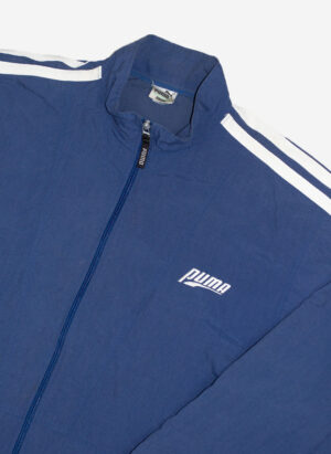 Vintage 80s Puma Trackjacket blau