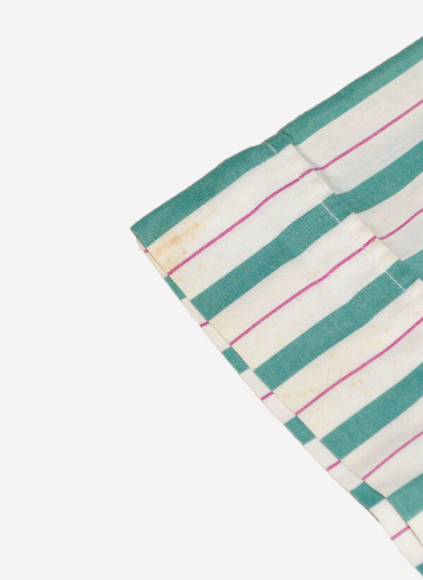 Vintage 80s Yves Saint Laurent Kurzarmhemd striped – Bild 5