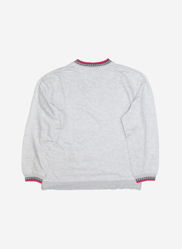 Vintage 90s Fila Sweater grau – Bild 3