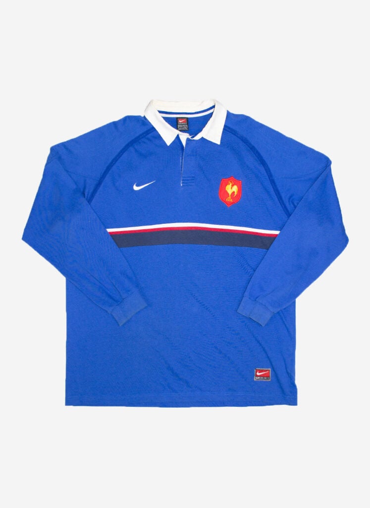 Vintage 90s Nike France Rugbyshirt