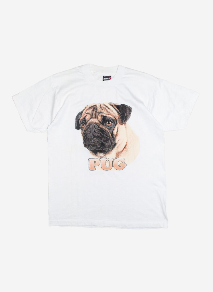 Vintage 90s Pug T-Shirt