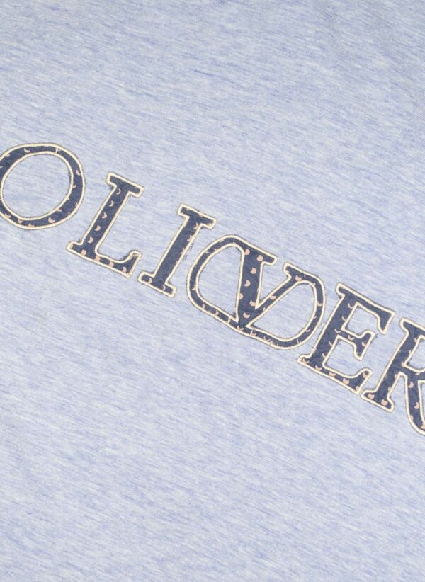 Vintage 90s Valentino T-Shirt babyblau – Bild 3