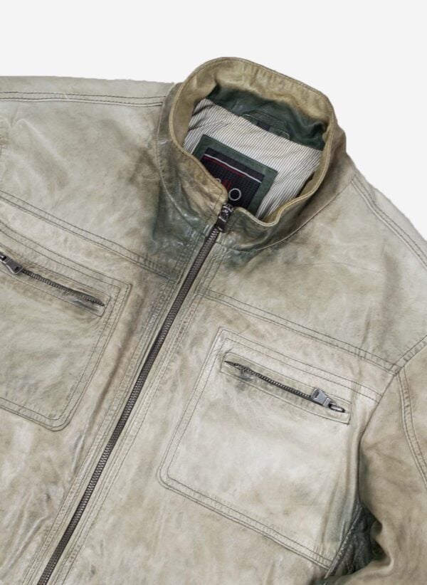 Vintage Itallo Lederjacke – Bild 2