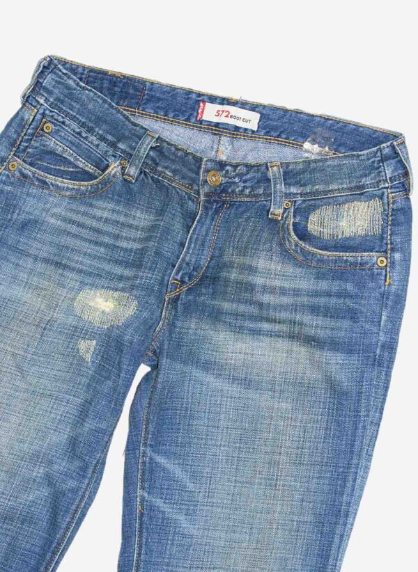 Vintage Levi's 572 women's flared Jeans – Bild 3