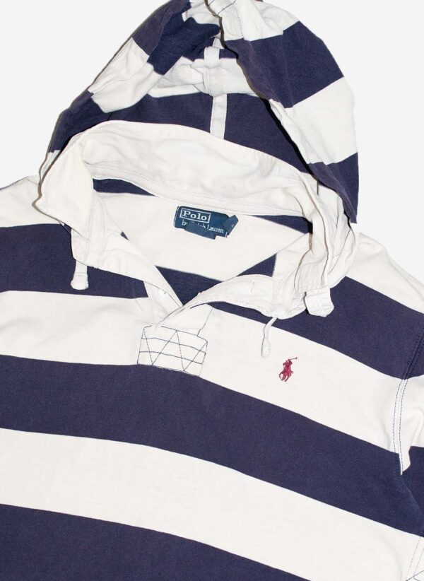 Vintage Polo Ralph Lauren Rugby Hoodie – Bild 2