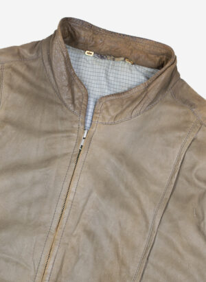 Vintage Romano Boho Lederjacke faded