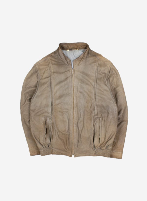 Vintage Romano Boho Lederjacke faded