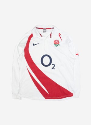 Vintage Y2K Nike England Rugbyshirt