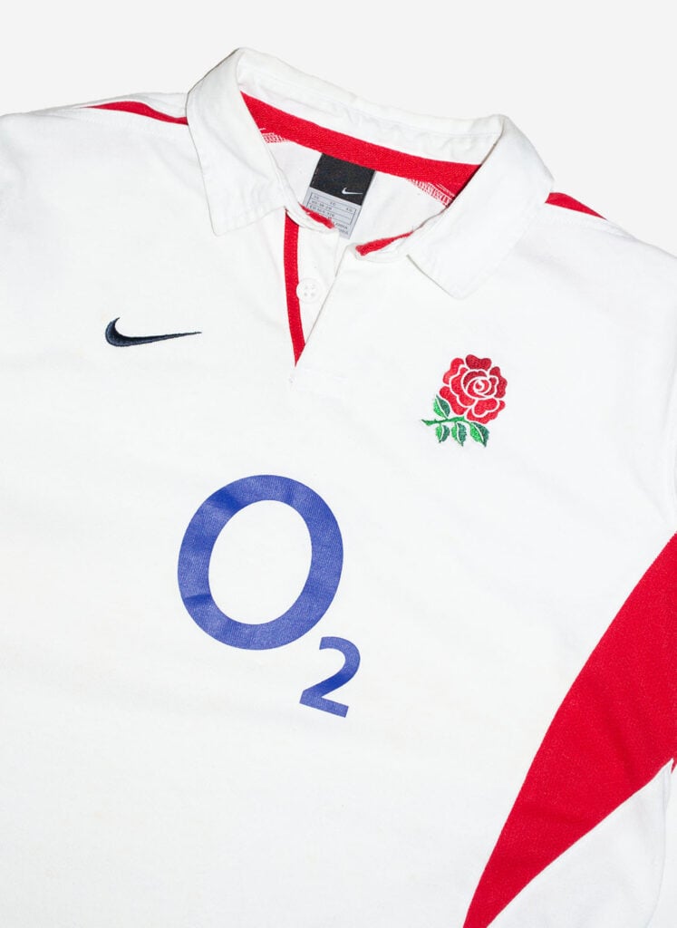 Vintage Y2K Nike England Rugbyshirt