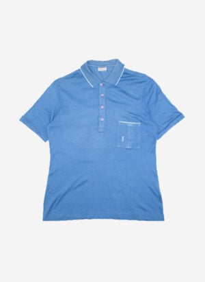 Vintage Yves Saint Laurent women’s Poloshirt blau