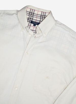 Burberry Sommerhemd hellgelb