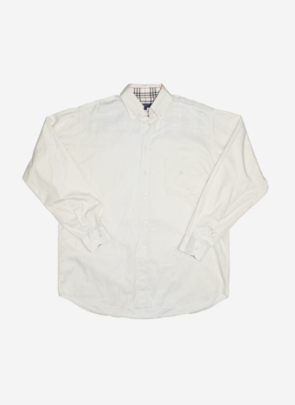 Burberry Sommerhemd hellgelb