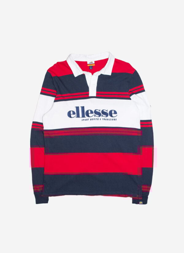 Ellesse Rugbyshirt embroidered