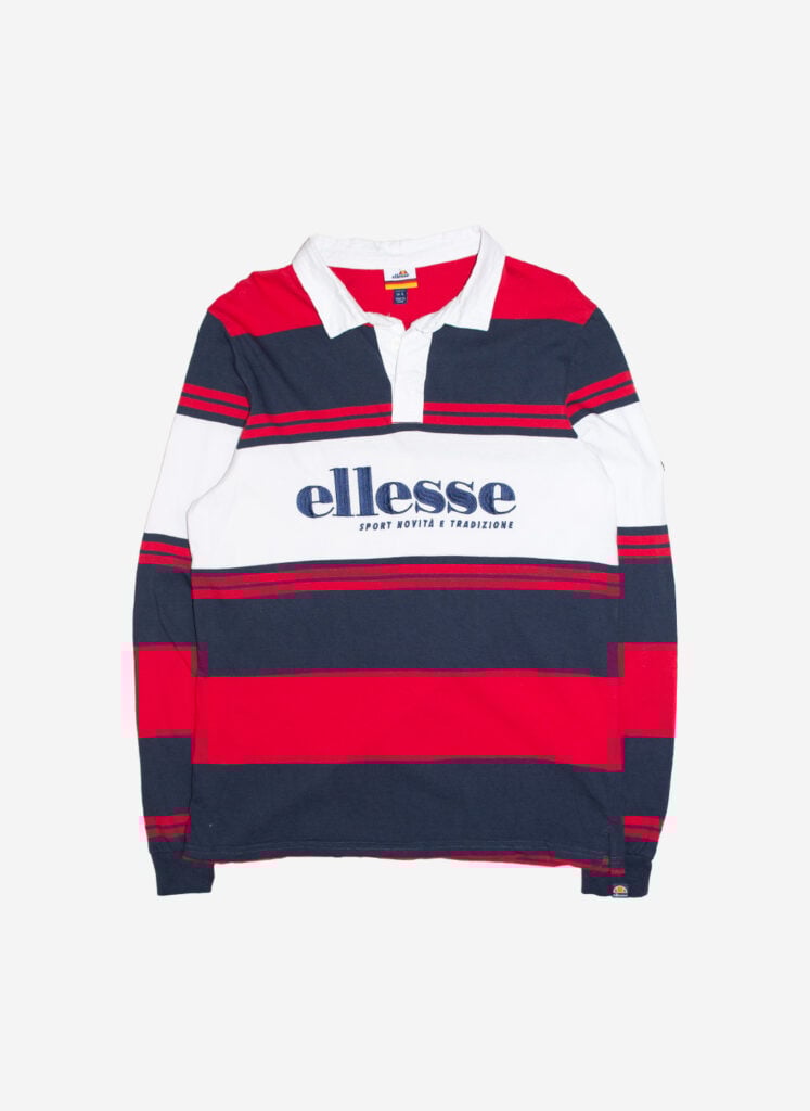 Ellesse Rugbyshirt embroidered