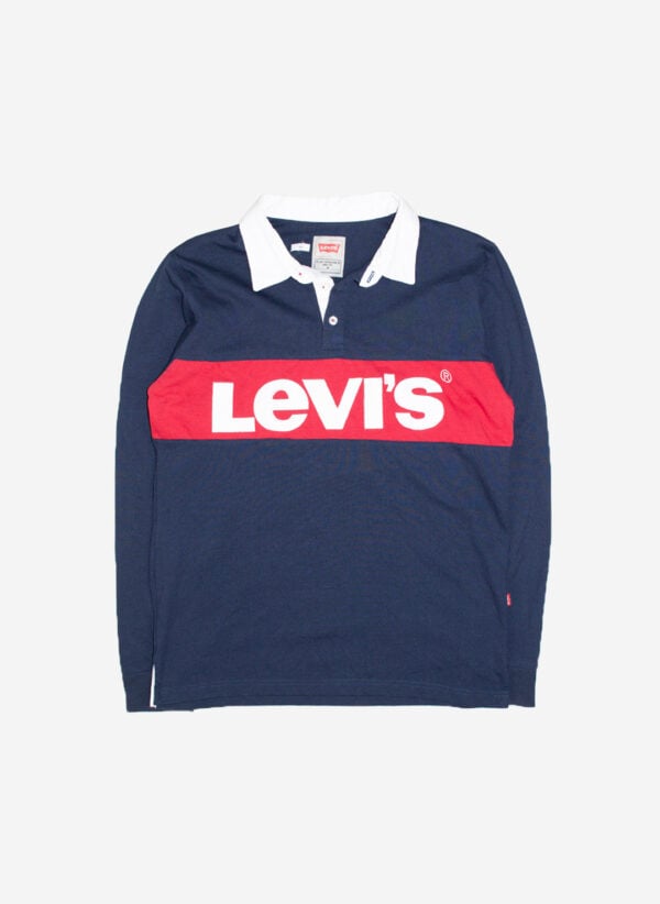 Levi's Rugbyshirt embroidered