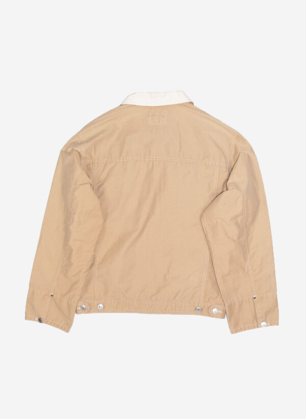 Vintage 90s Levi's Workwear Jacke beige – Bild 3