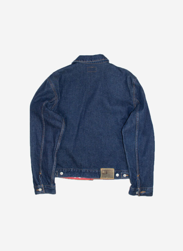 Vintage 90s Polo Jeans Ralph Lauren Jeansjacke – Bild 4