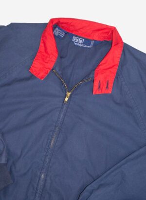 Vintage 90s Polo Ralph Lauren Bomberjacke navy