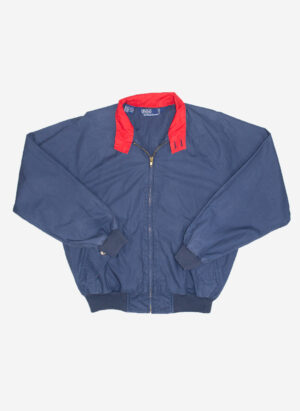 Vintage 90s Polo Ralph Lauren Bomberjacke navy