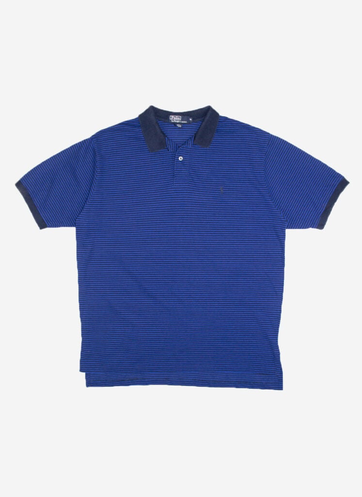Vintage 90s Polo Ralph Lauren Poloshirt gestreift