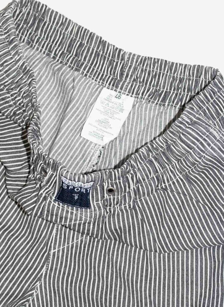 Vintage 90s Trussardi Sport striped Shorts
