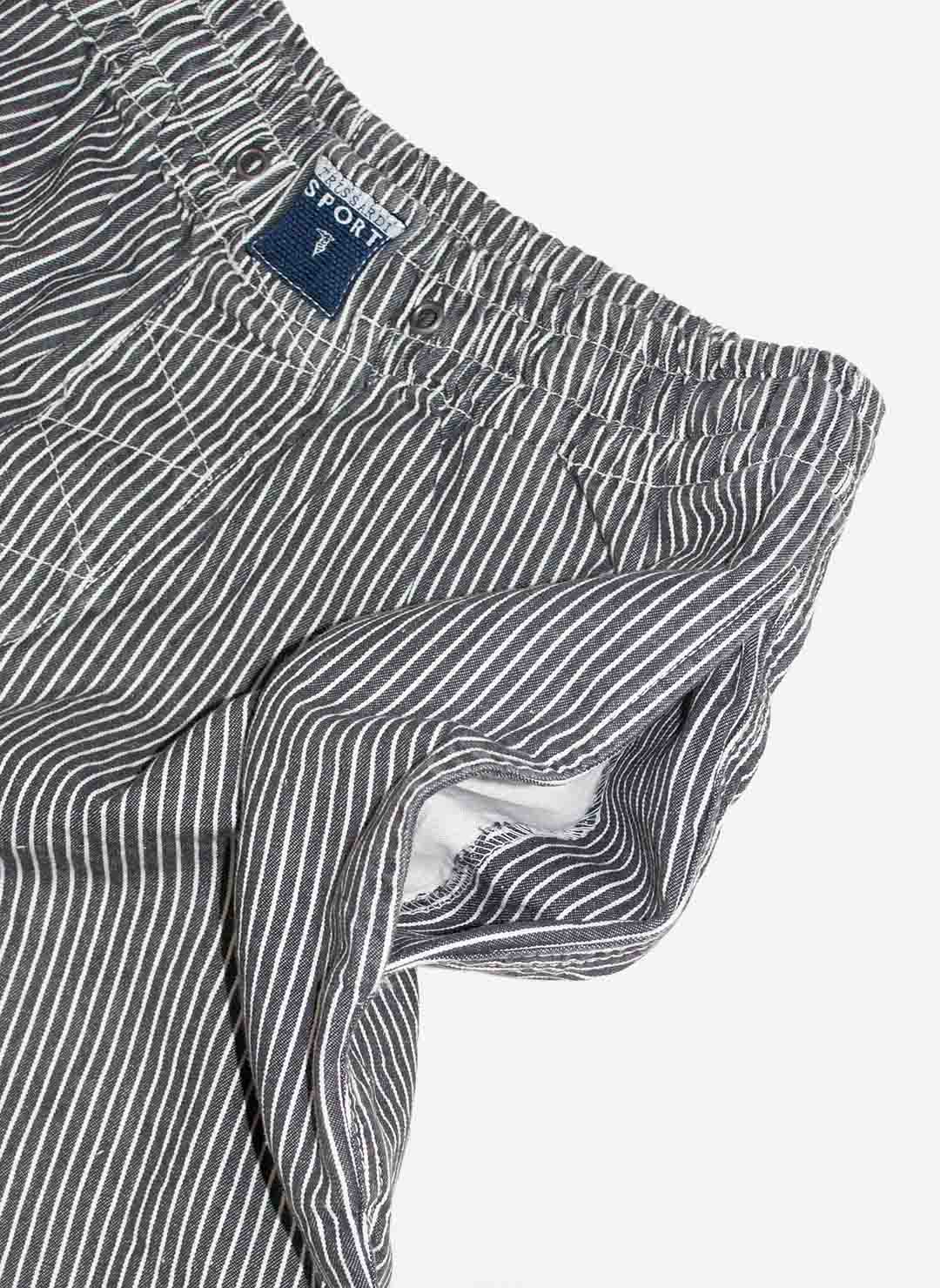 Vintage 90s Trussardi Sport striped Shorts – Bild 3