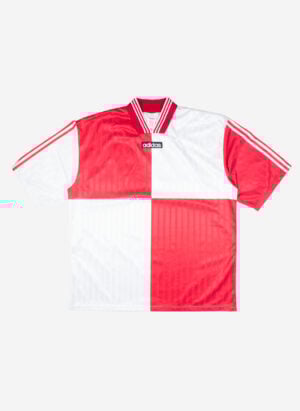 Vintage Adidas Jersey rot weiß